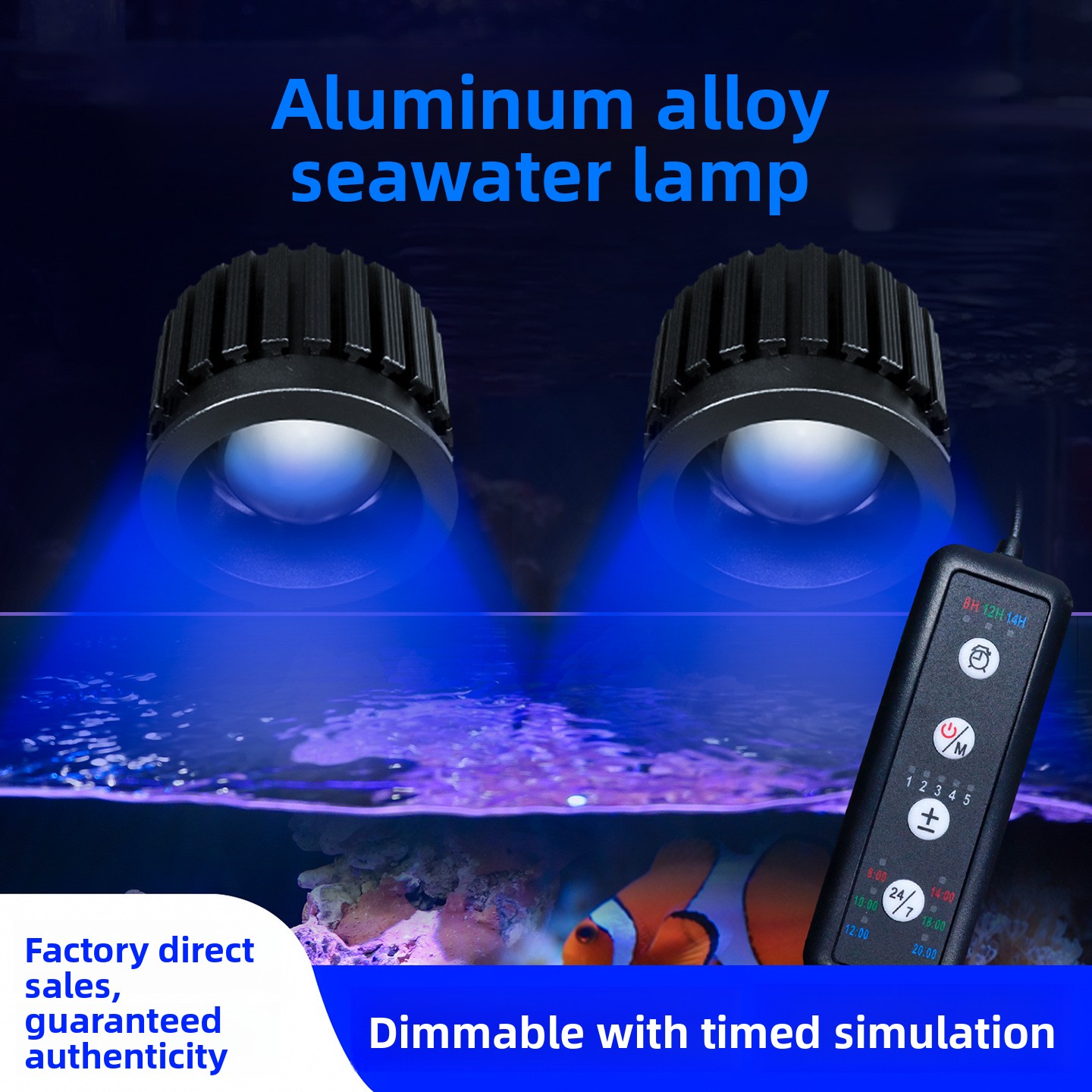 Reef Lighting - Inteligentna lampa do koralów głębinowych z