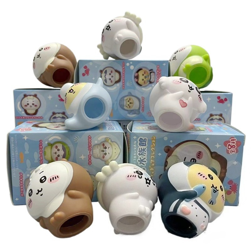 8 sztuk/pudełko Kawaii Chiikaw – Marine Fish Tank recenzja i cena