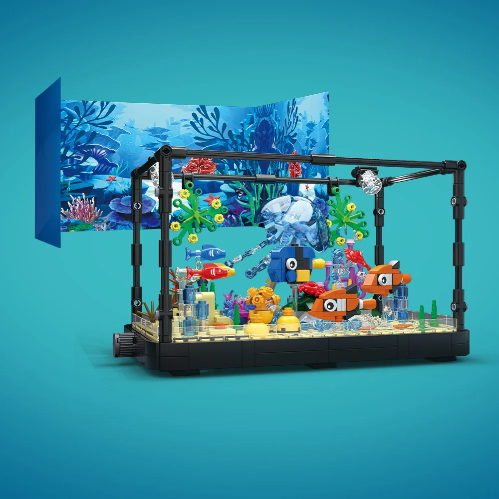 Zestaw klocków do budowy akwar – Ocean Aquarium recenzja i cena